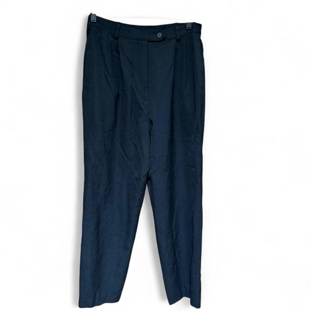 Essentials Women's Black and Grey Trousers